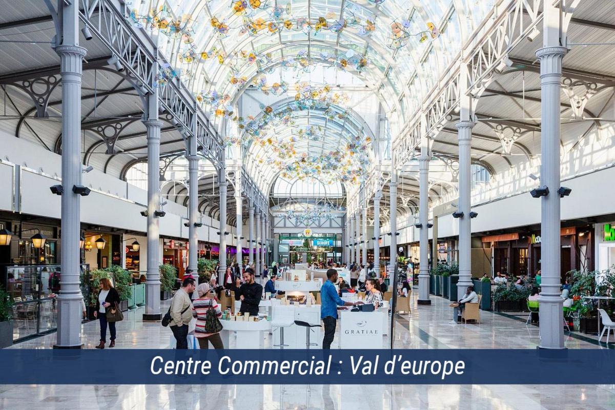 Apt Val D'Europe - 10 Min De Disney - Parking Montevrain Ngoại thất bức ảnh