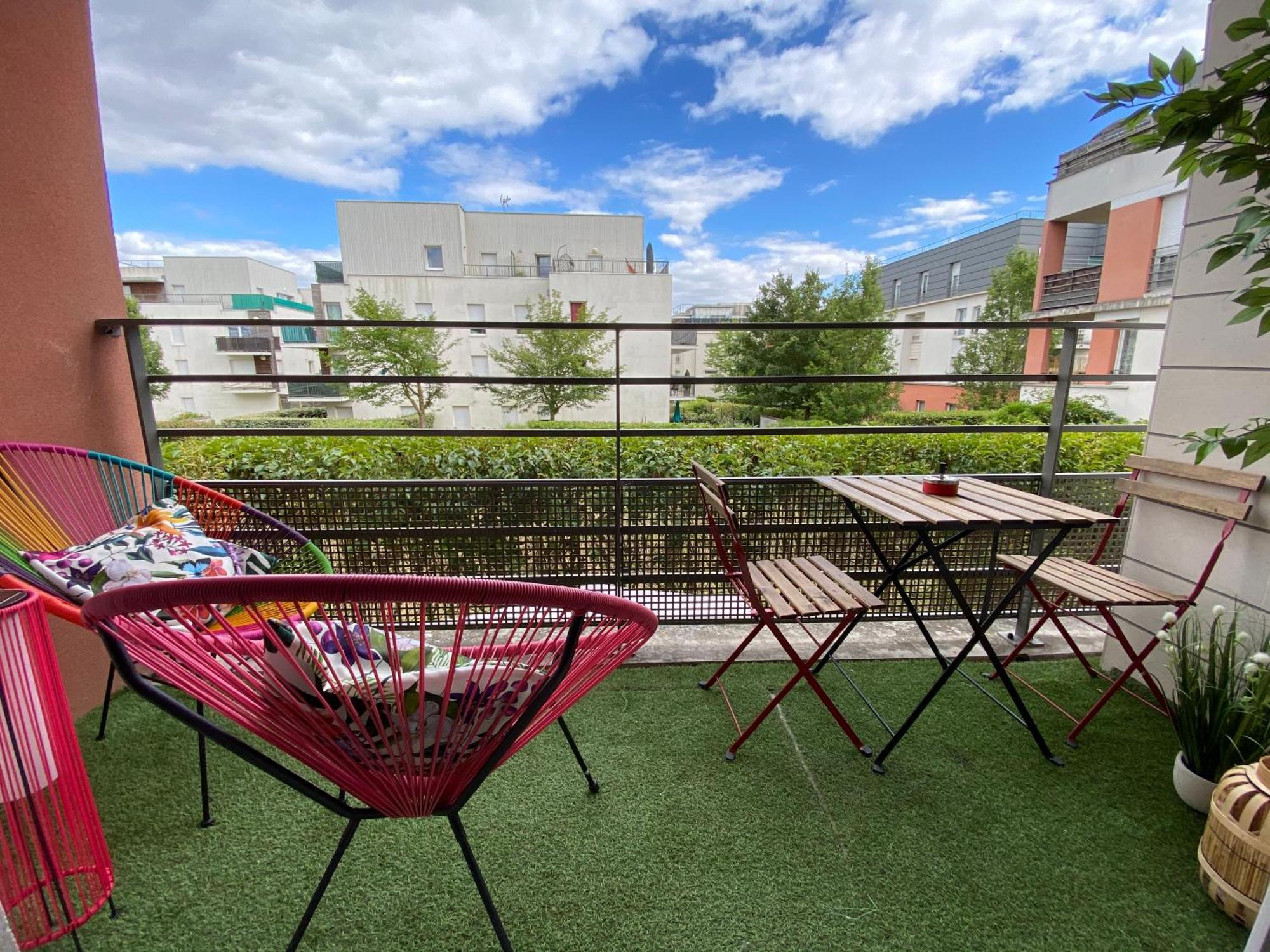 Apt Val D'Europe - 10 Min De Disney - Parking Montevrain Ngoại thất bức ảnh